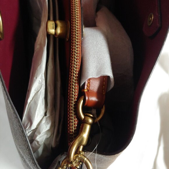 Coach - Willow Twist-Lock Shoulder Bag - Picture 12 of 14
